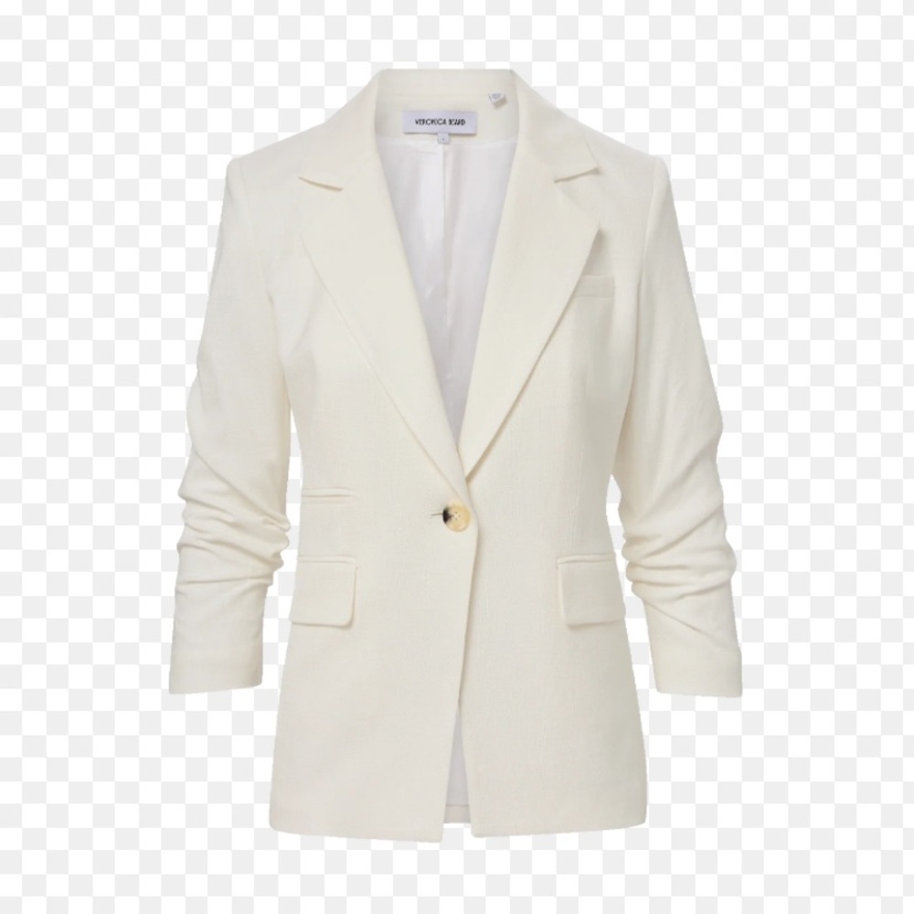 Veronica Beard Battista Dickey Jacket off white size 4 sample sale line - Picture 4 of 8
